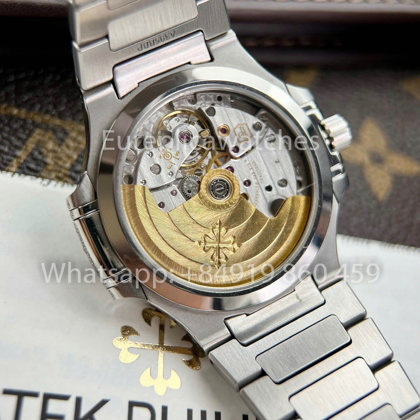 Patek Philippe Nautilus 7118/1450G-001 Full Iced Out – 1:1 Beste Clone Custom Watch
