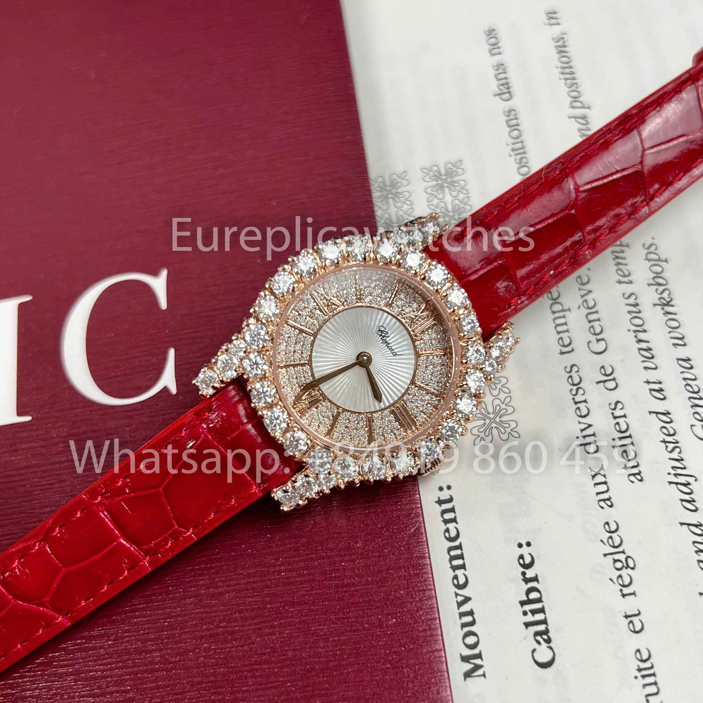 Chopard L'Heure du Diamant Rose Gold 1:1 Best Clone Custom Watch