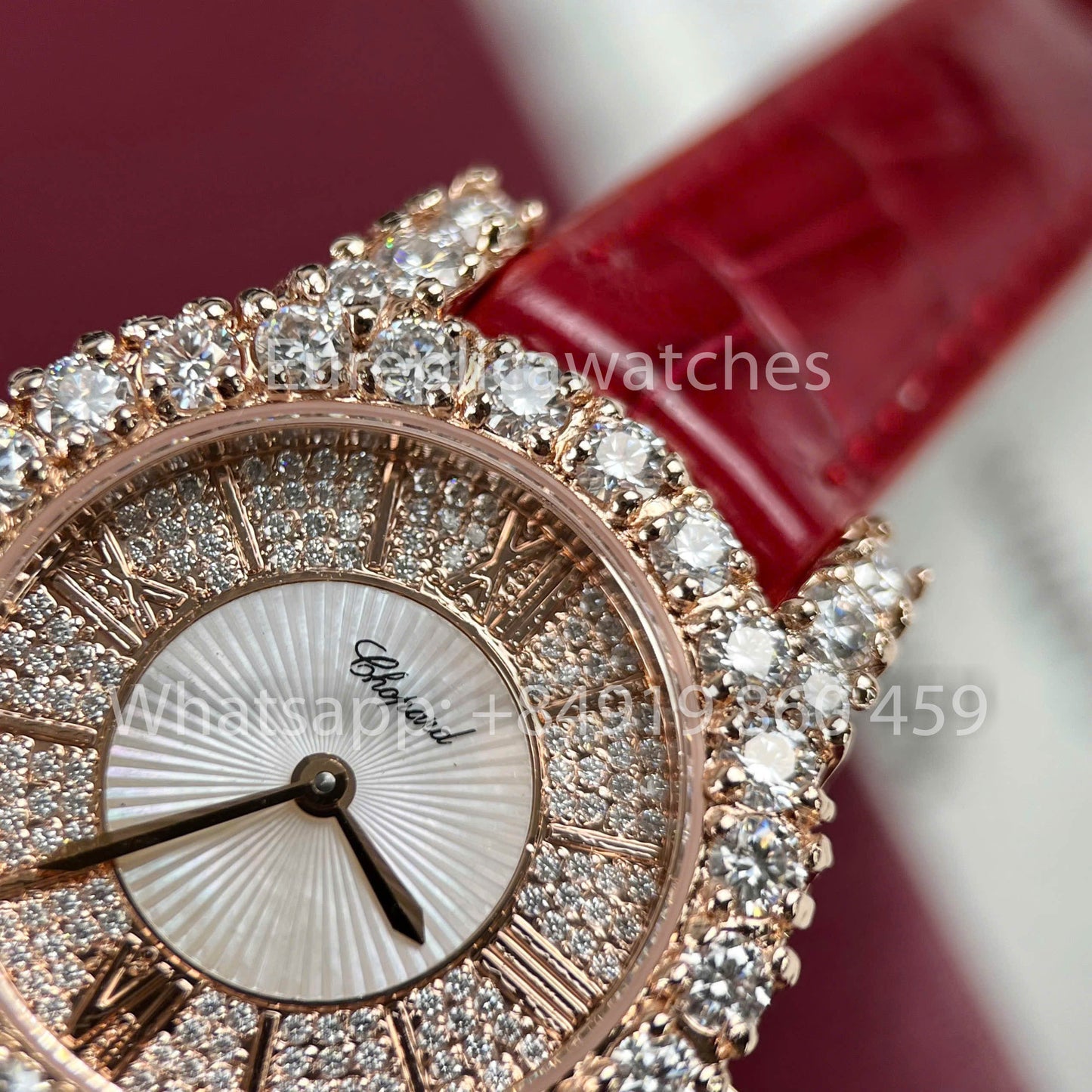 Chopard L'Heure du Diamant Rose Gold 1:1 Best Clone Custom Watch