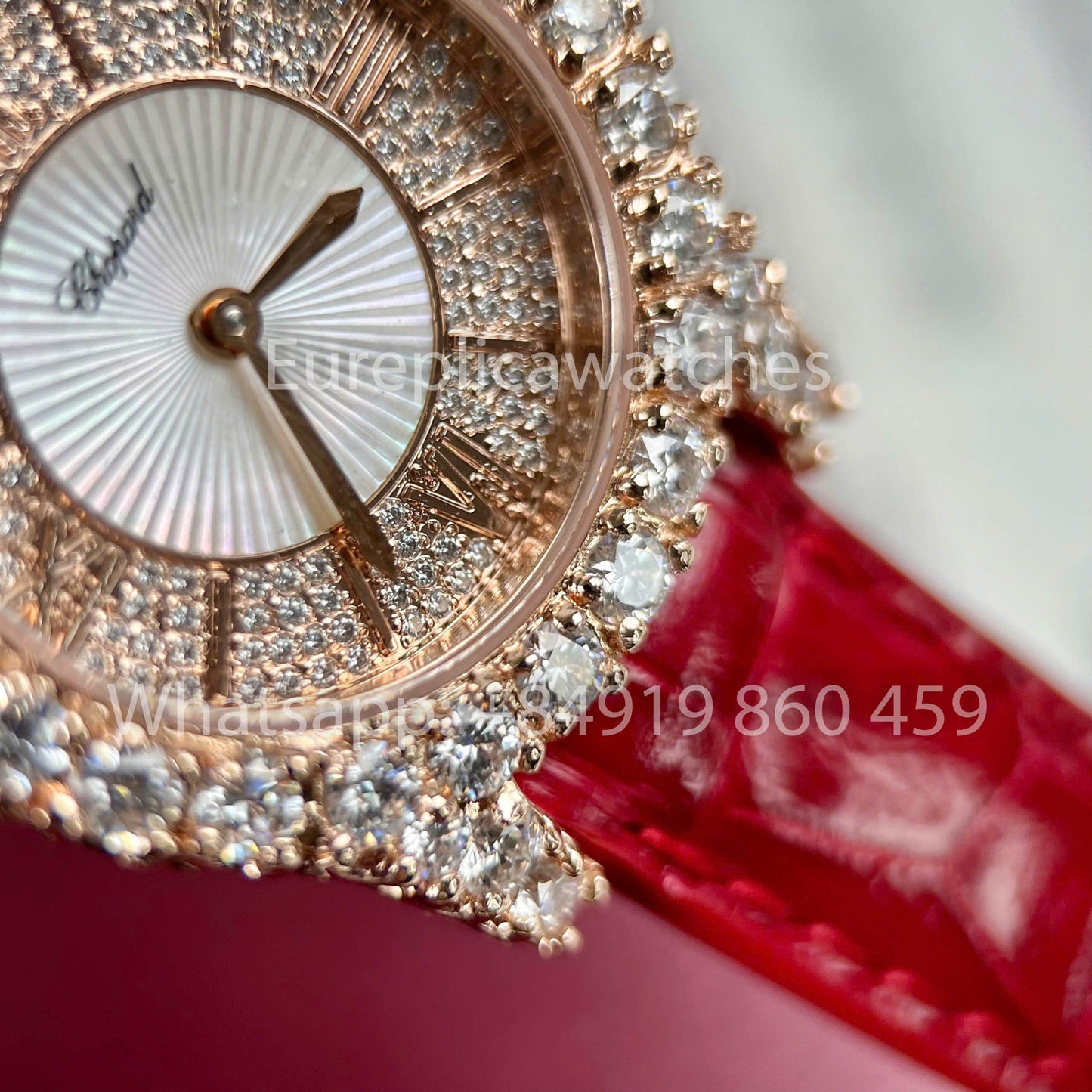 Chopard L'Heure du Diamant Rose Gold 1:1 Best Clone Custom Watch