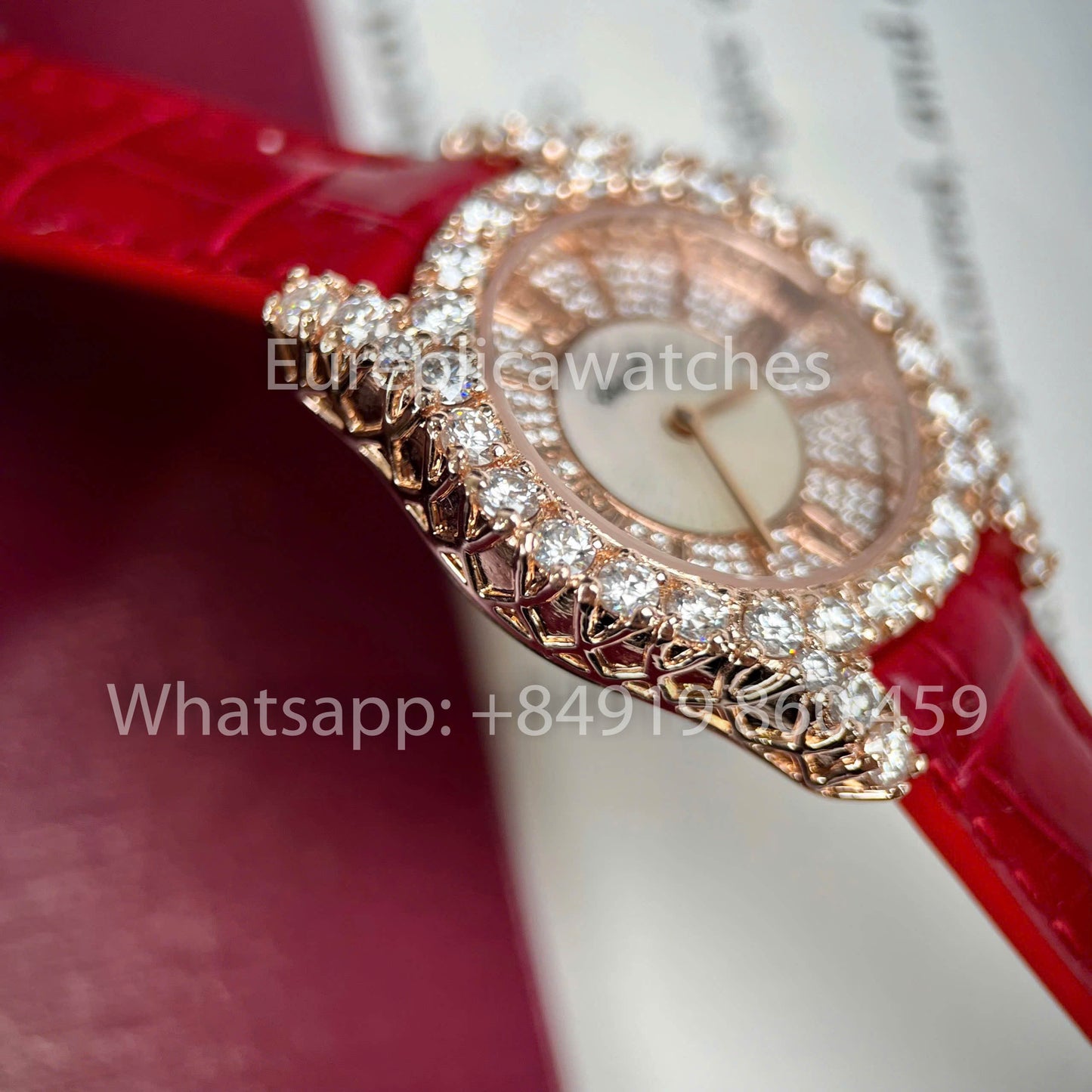 Chopard L'Heure du Diamant Rose Gold 1:1 Best Clone Custom Watch