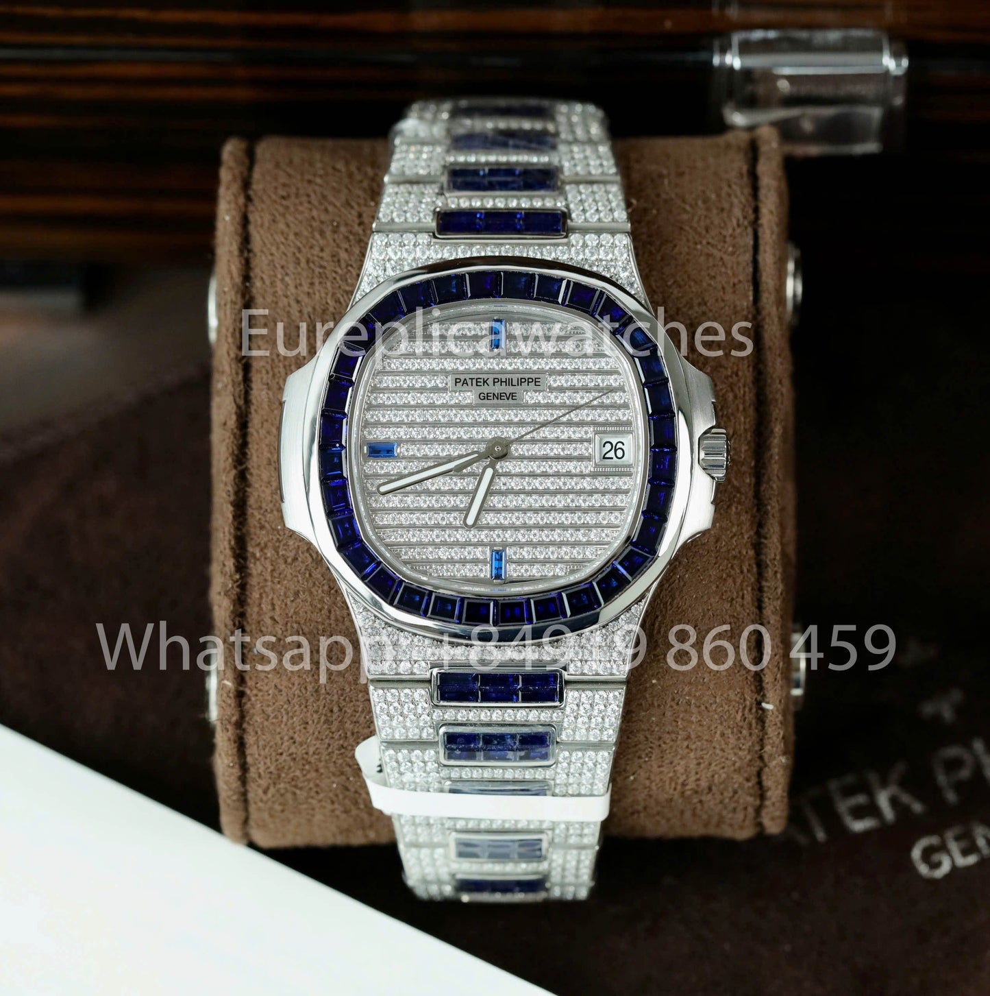 Patek Philippe Nautilus 5719/11G Weißgold 1:1 Best Clone Custom Watch