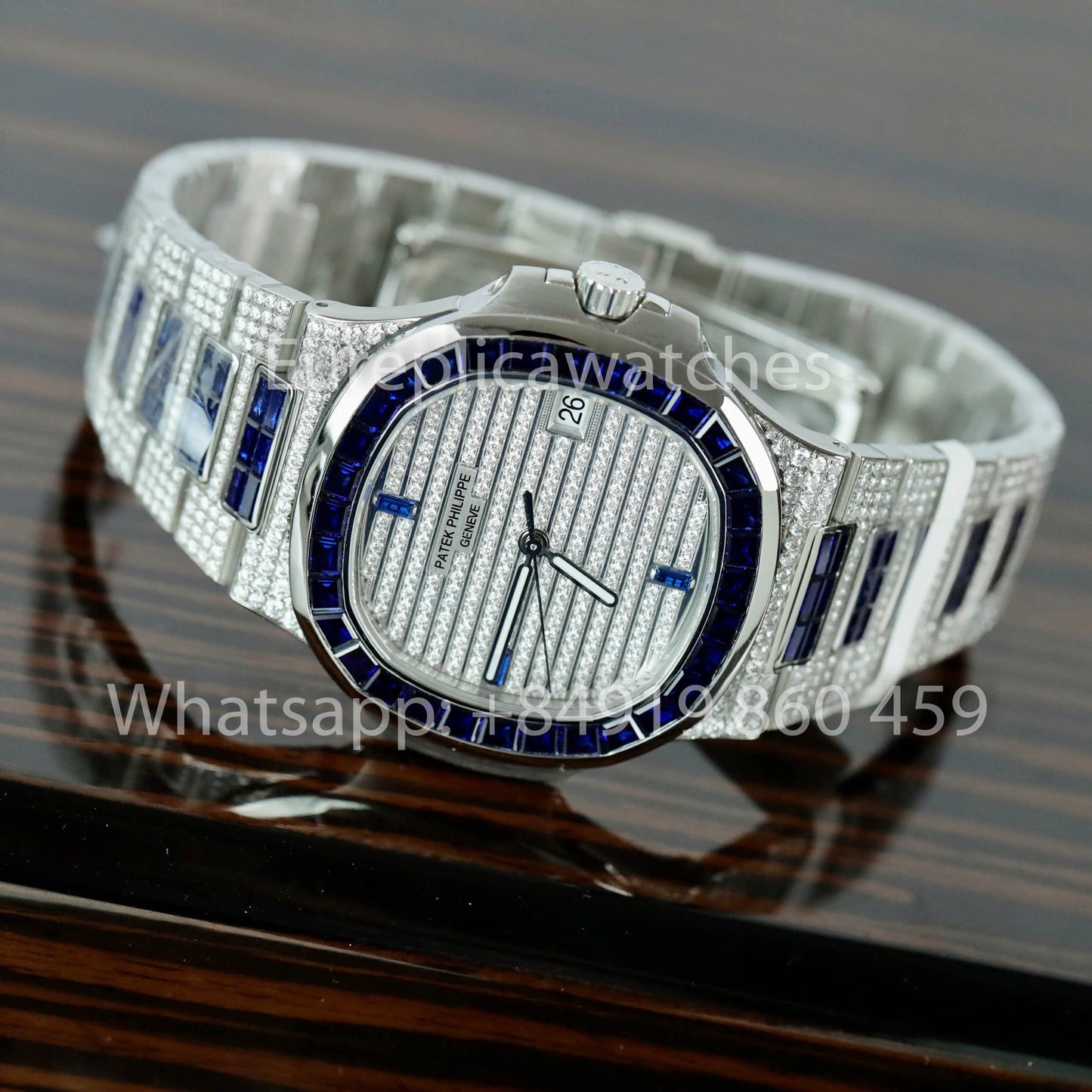 Patek Philippe Nautilus 5719/11G Weißgold 1:1 Best Clone Custom Watch