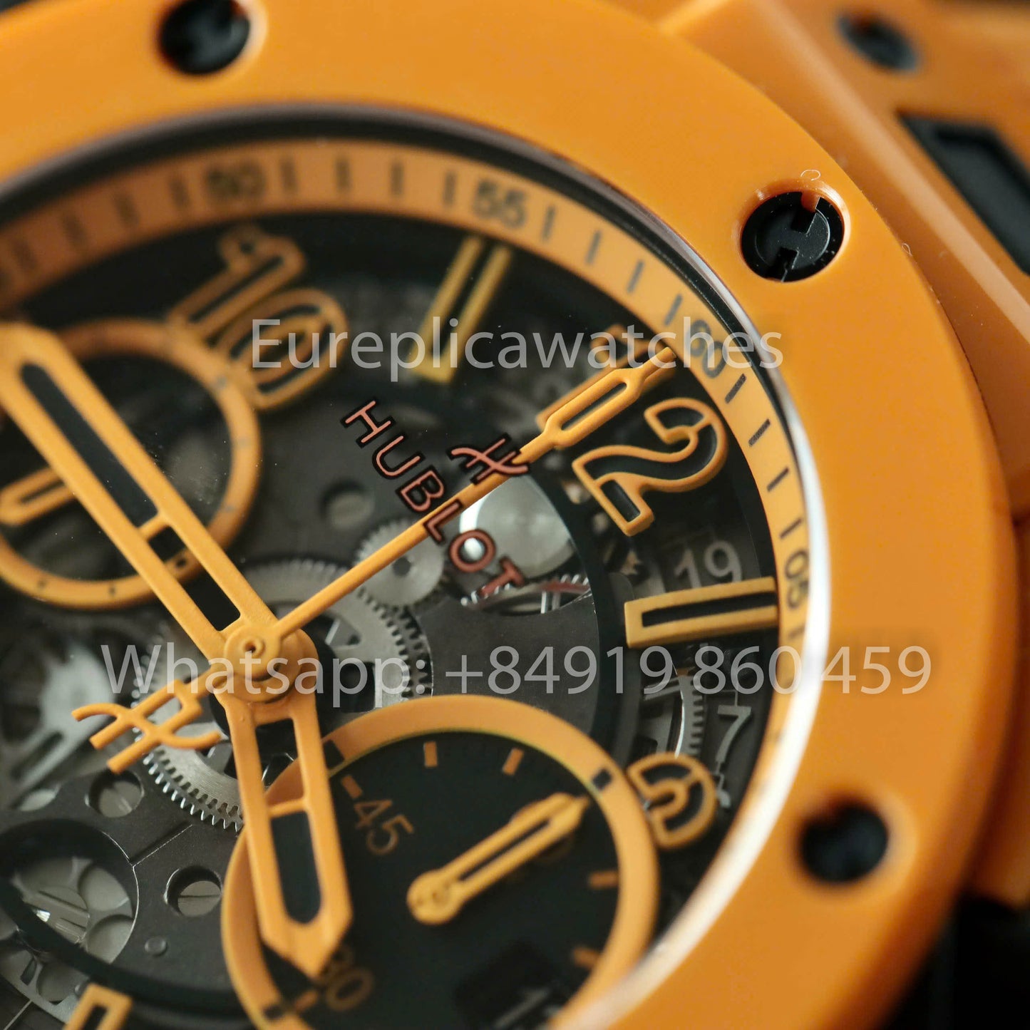 Hubot Big Bang Unico Orange Ceramic 441.CU.5910.RX BBF Factory 1:1 Best Clone