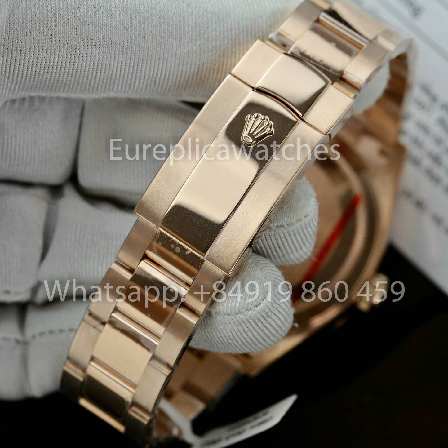 Rolex Sky Dweller M336935-0001 Everose gold V2  1:1 Best Clone Custom Gold plated