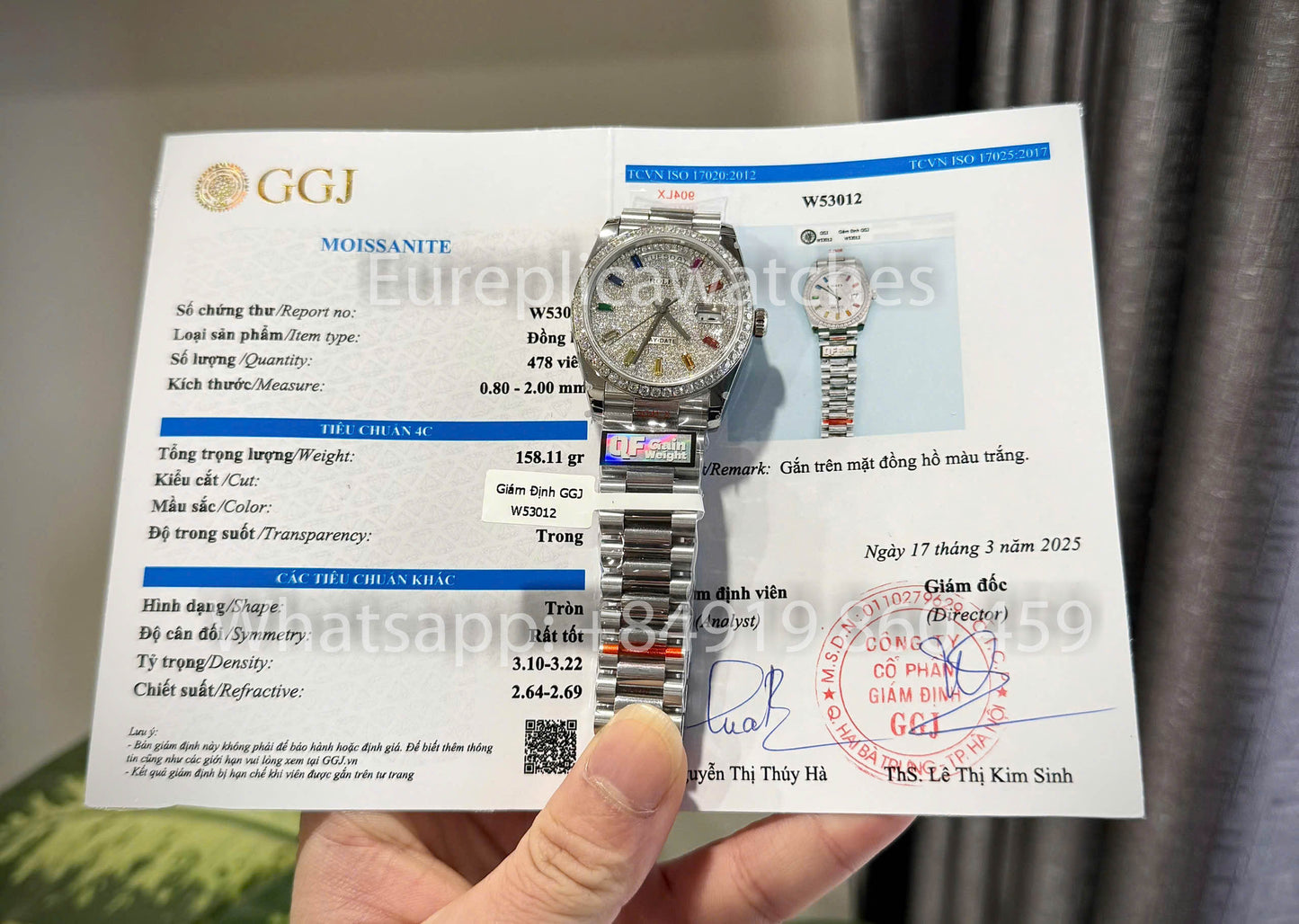 Rolex Day-Date 36 Ref: m128396tbr-0006 Platium 1:1 Best Clone QF Factory Custom Watch