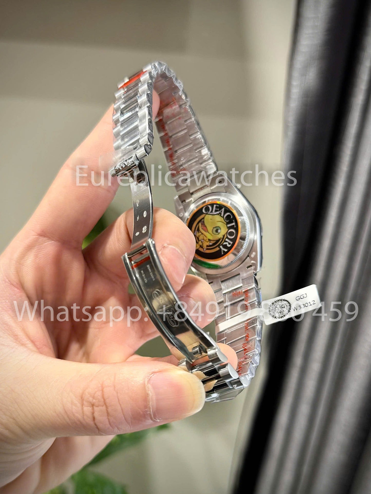 Rolex Day-Date 36 Ref: m128396tbr-0006 Platium 1:1 Best Clone QF Factory Custom Watch