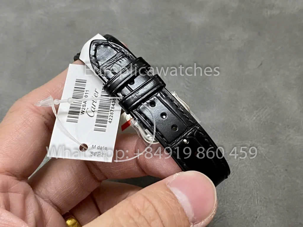 Cartier Santos-Dumont WGSA0021 1:1 Meilleur clone F1 Factory Or et Argent