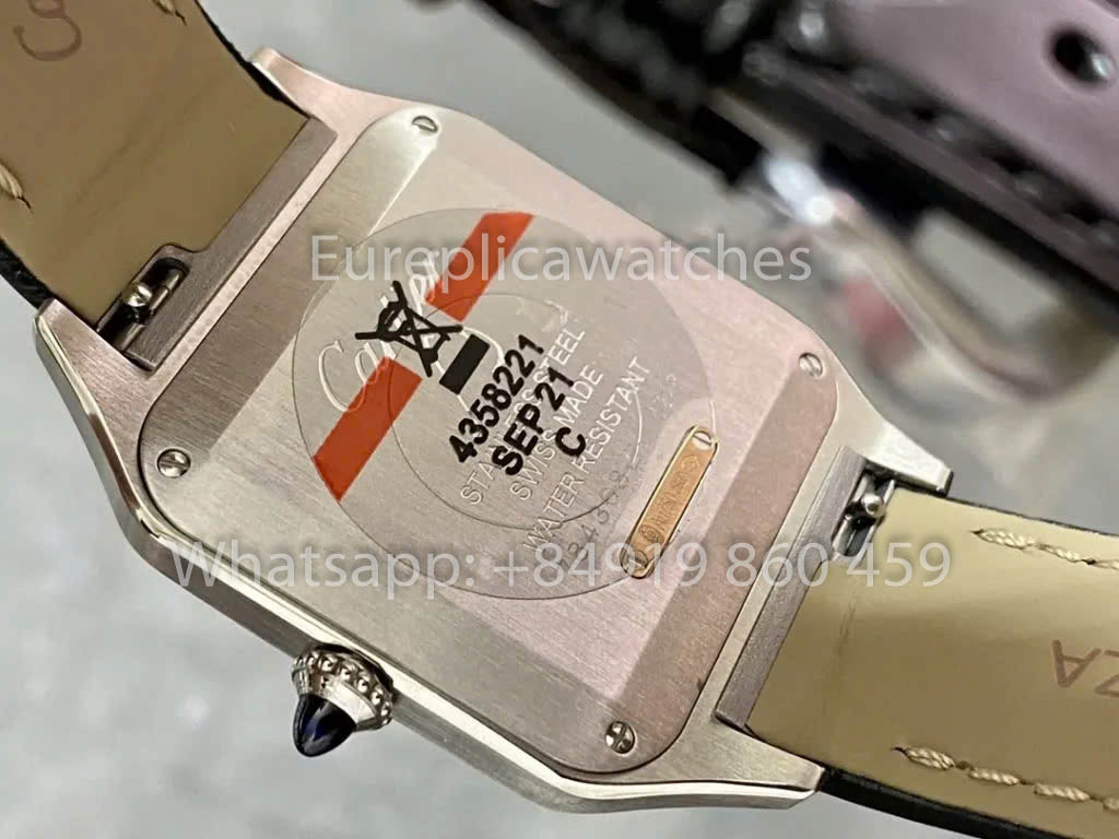 Cartier Santos-Dumont WGSA0021 1:1 Meilleur clone F1 Factory Or et Argent