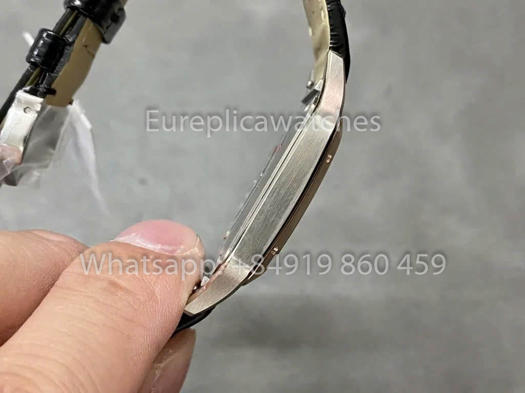 Cartier Santos-Dumont WGSA0021 1:1 Meilleur clone F1 Factory Or et Argent