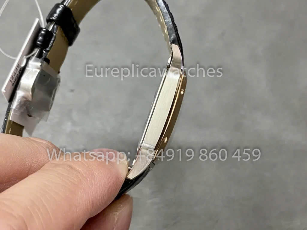 Cartier Santos-Dumont WGSA0021 1:1 Meilleur clone F1 Factory Or et Argent