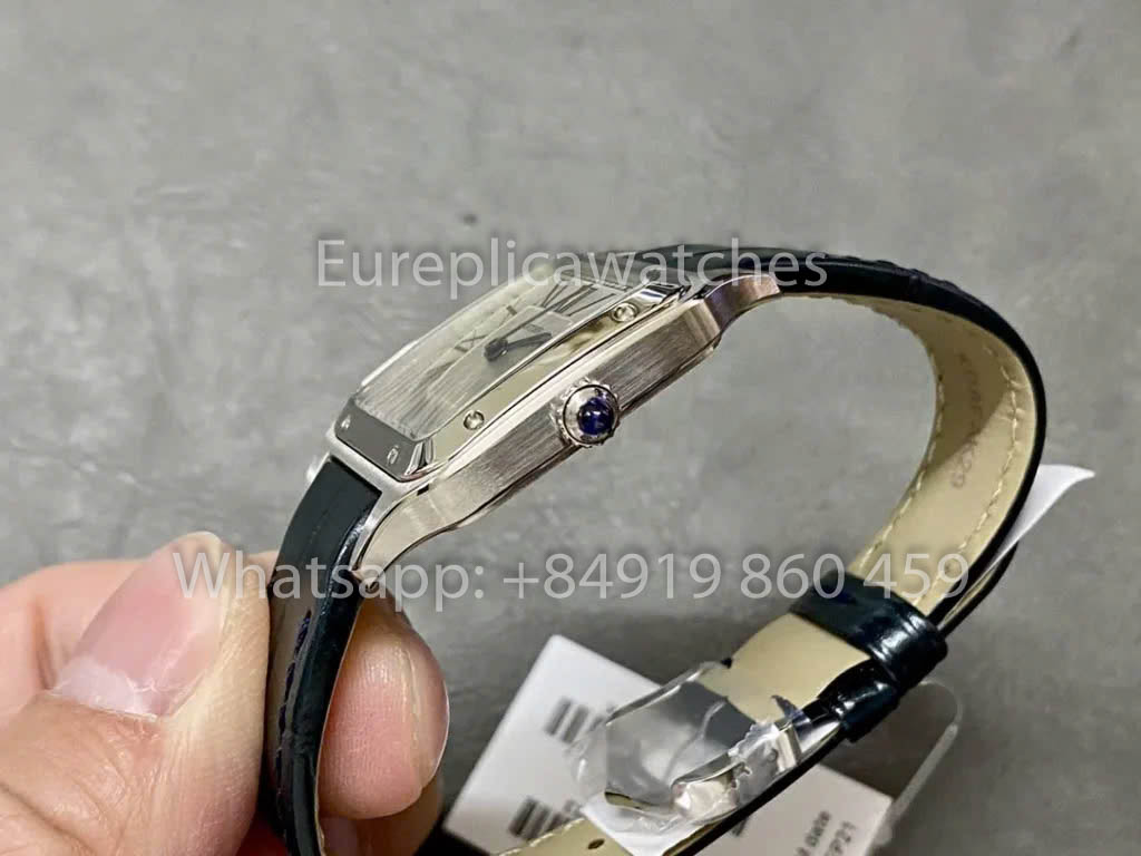 Cartier Santos-Dumont WGSA0032 1:1 Meilleur clone F1 Factory Boîtier argenté