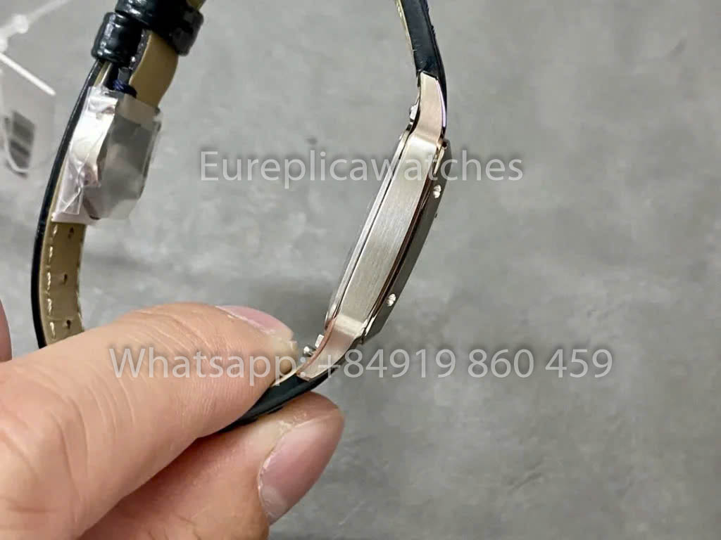 Cartier Santos-Dumont WGSA0032 1:1 Meilleur clone F1 Factory Boîtier argenté