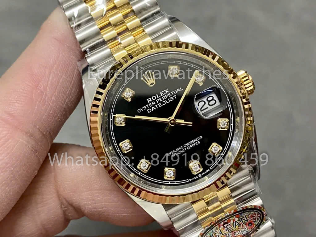 Rolex Datejust M126233-0021 36 mm 1:1 Meilleur clone propre en usine