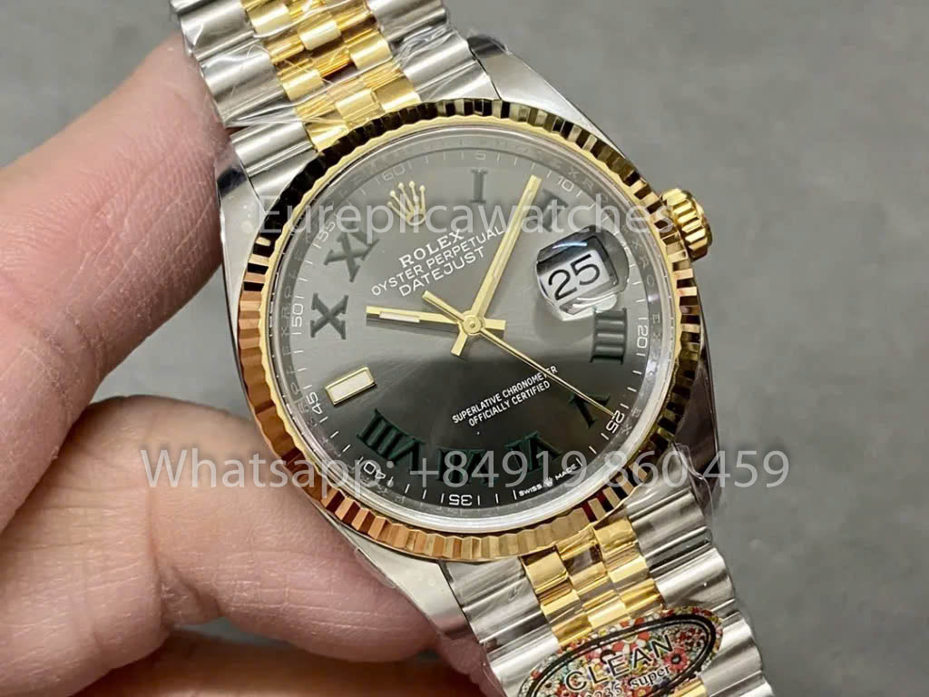 Rolex Datejust M126233-0035 36 mm 1:1 Meilleur clone propre en usine