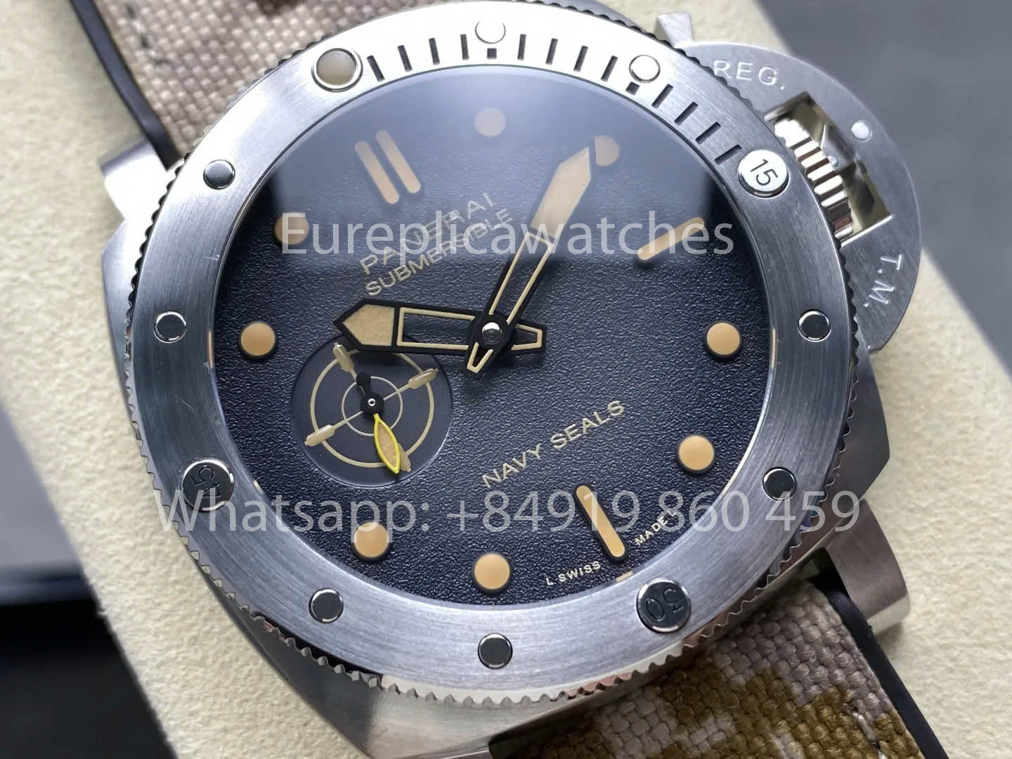 Panerai Submersible Panerai PAM1518 44mm 1:1 Best Clone VS Factory