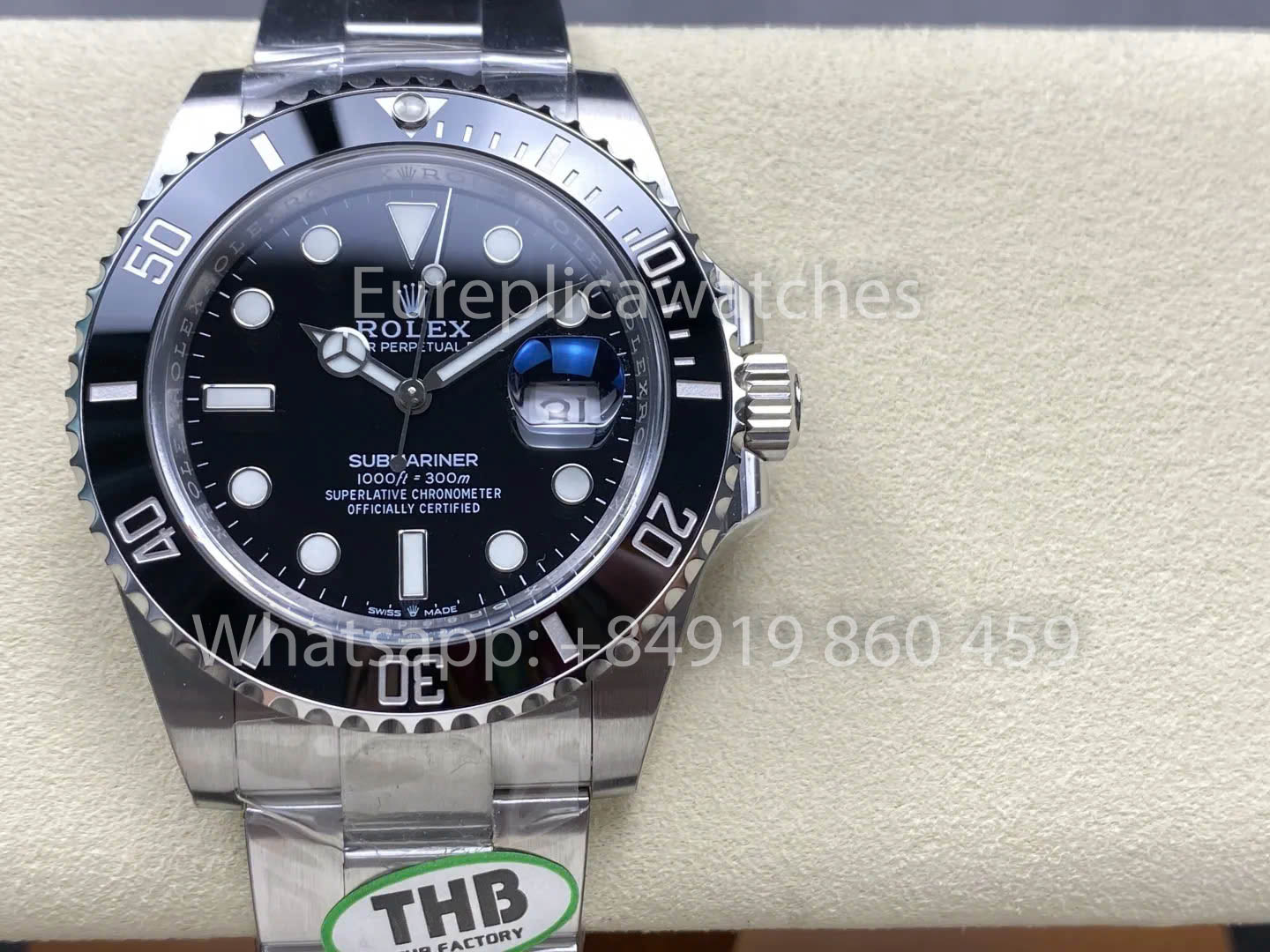 Rolex Submariner M126610LN-0001 41MM mouvement 3235 1:1 Super Clone THB Factory