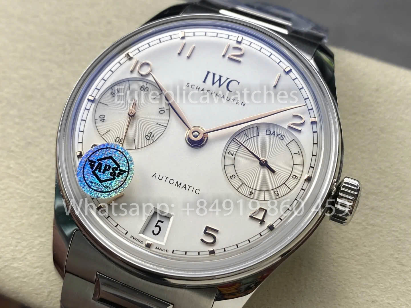 IWC Portugieser IW501704APS Fabrik 1:1 Beste Klonuhr Weißes Zifferblatt