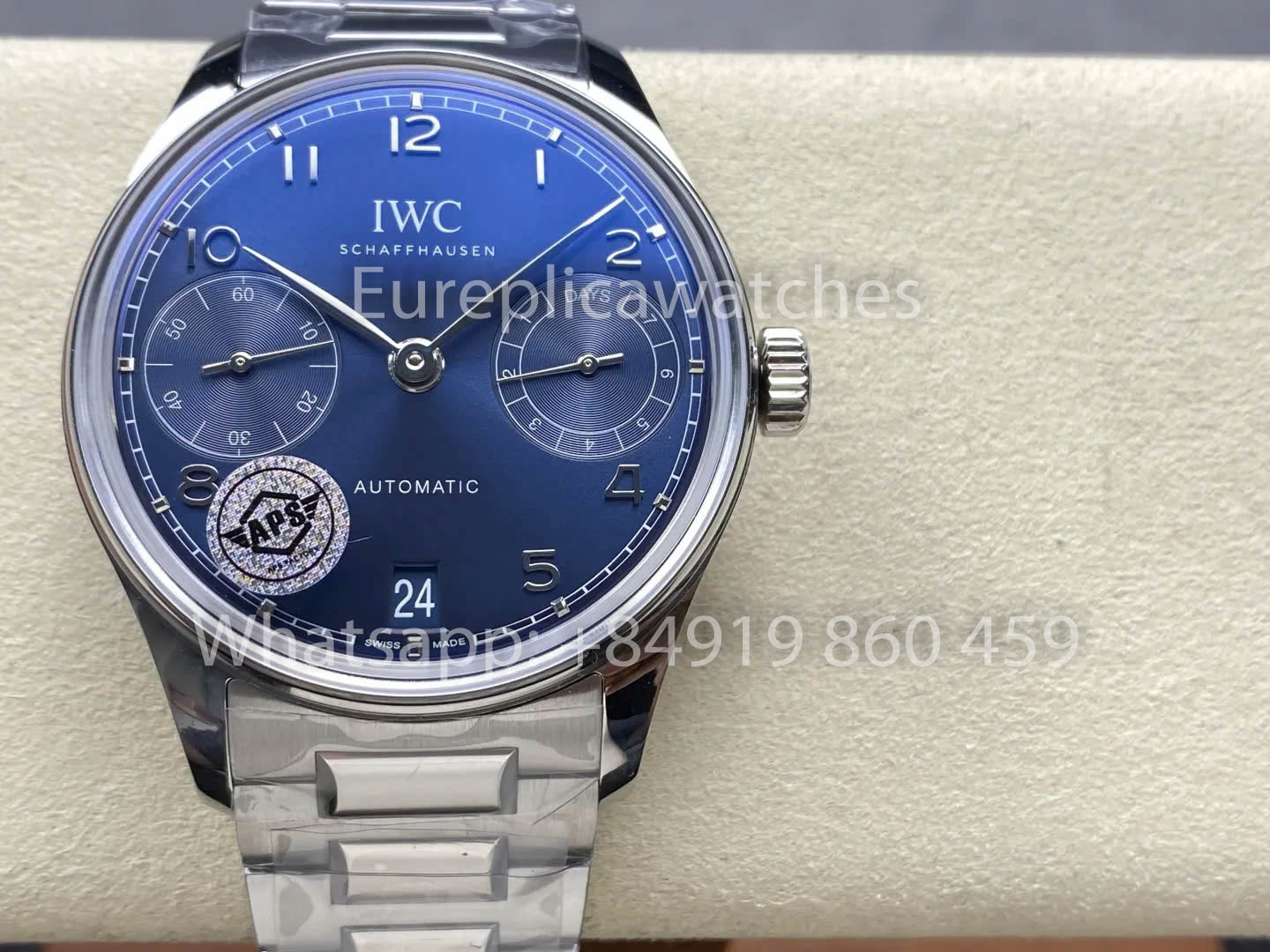 IWC Portugieser IW501704 Fabrik 1:1 Beste Klonuhr blaues Zifferblatt