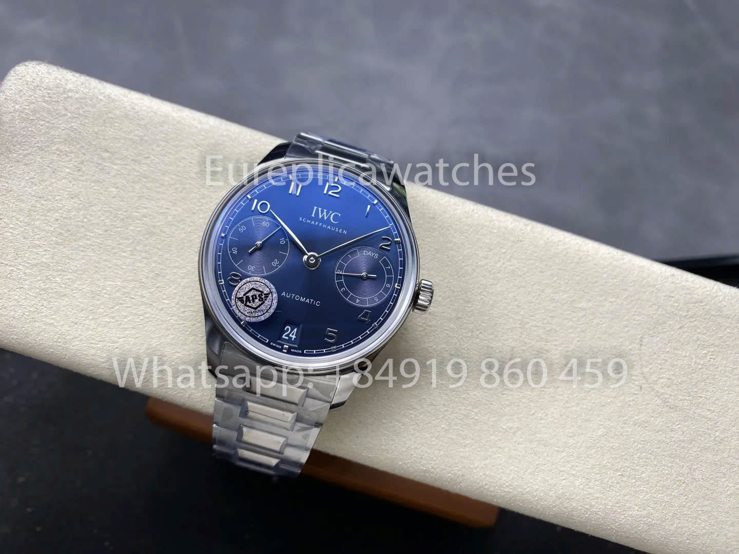 IWC Portugieser IW501704 Fabrik 1:1 Beste Klonuhr blaues Zifferblatt