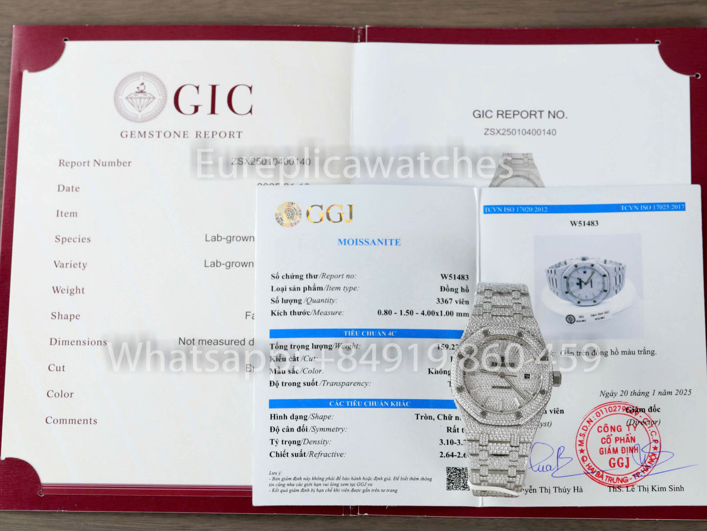 Audemars Piguet Royal Oak 15400ST 1:1 Best Edition ZF Factory Custom Moissanite Stone