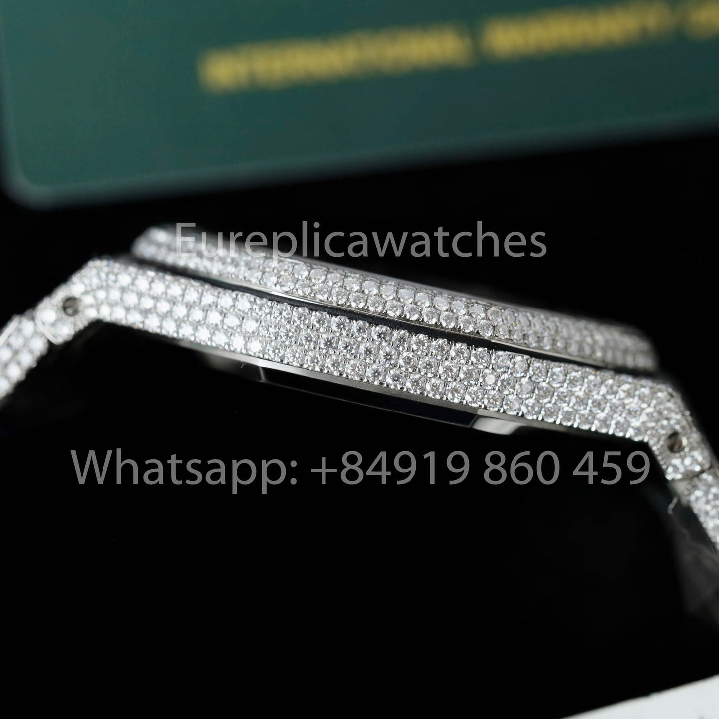 Audemars Piguet Royal Oak 15400ST 1:1 Best Edition ZF Factory Custom Moissanite Stone