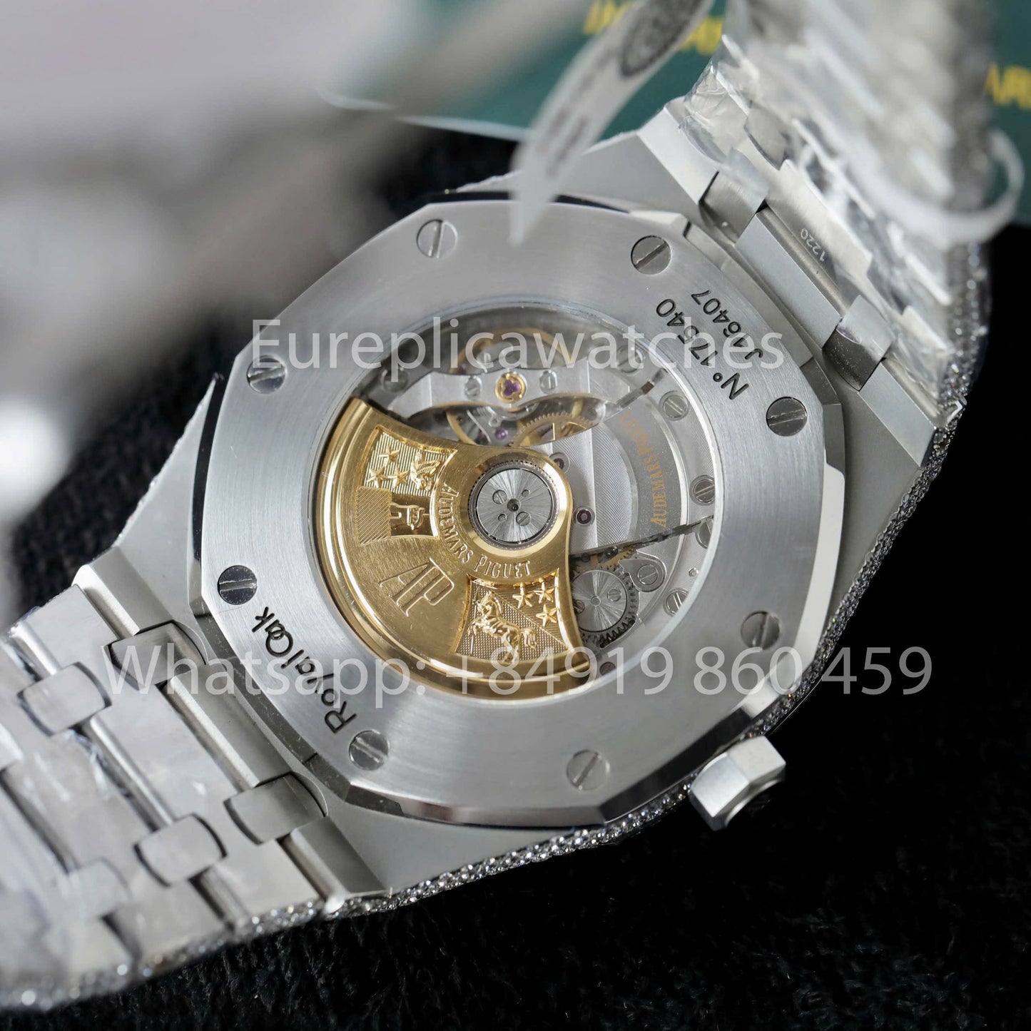 Audemars Piguet Royal Oak 15400ST 1:1 Best Edition ZF Factory Custom Moissanite Stone