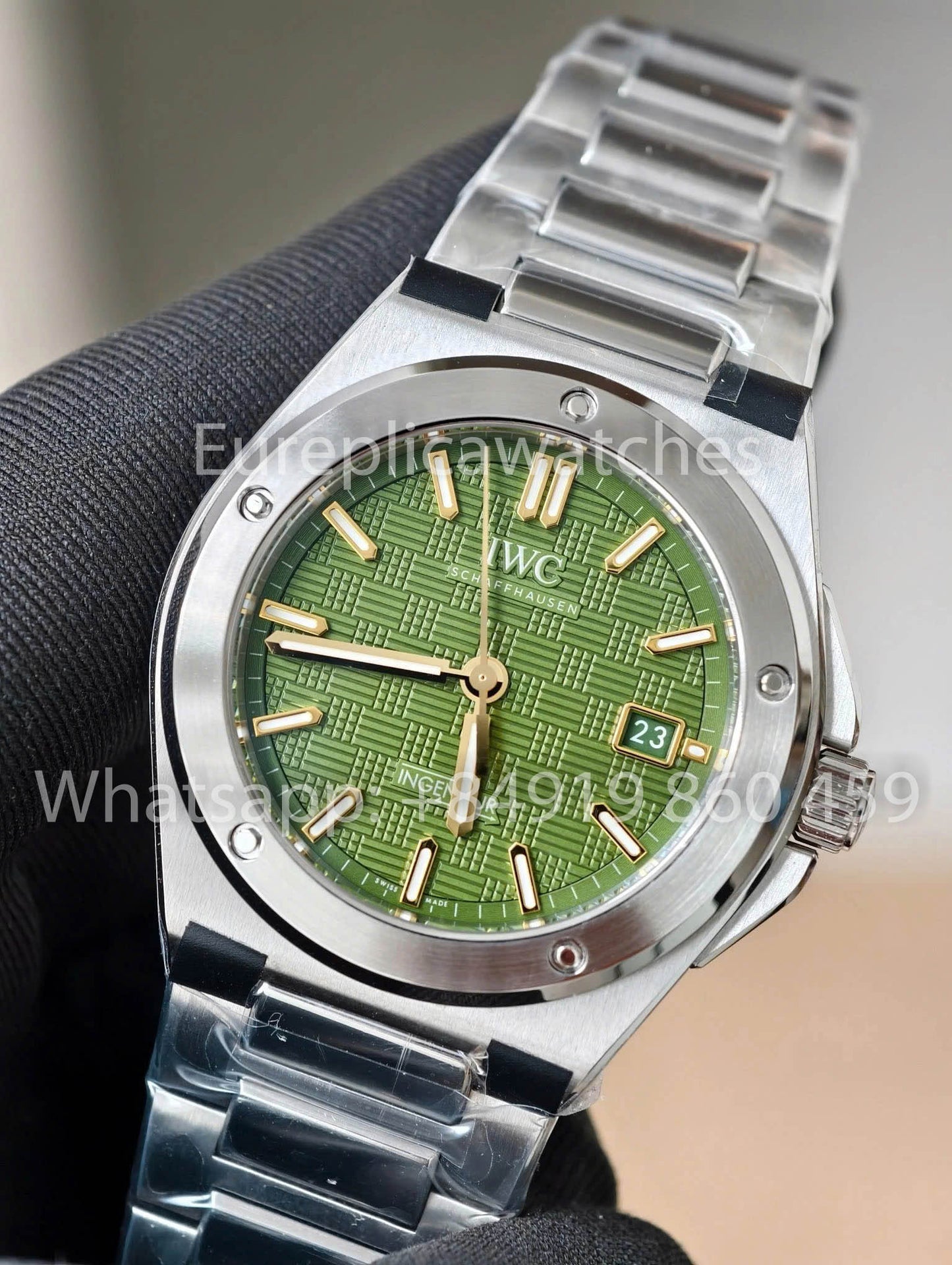 IWC Ingenieur Automatic IW328908 Uhr 40mm 1:1 Beste Version Blaues Zifferblatt V7 Fabrik