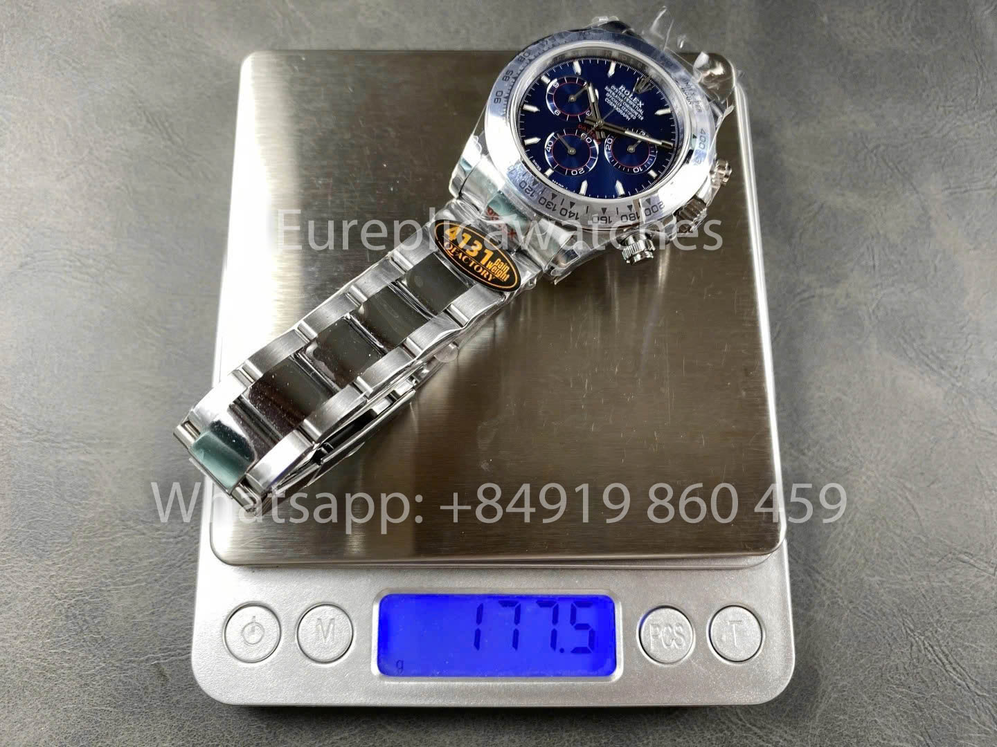 Rolex Cosmograph Daytona M126509-0005 Blue Dial QF Factory 1:1 Best Version V11