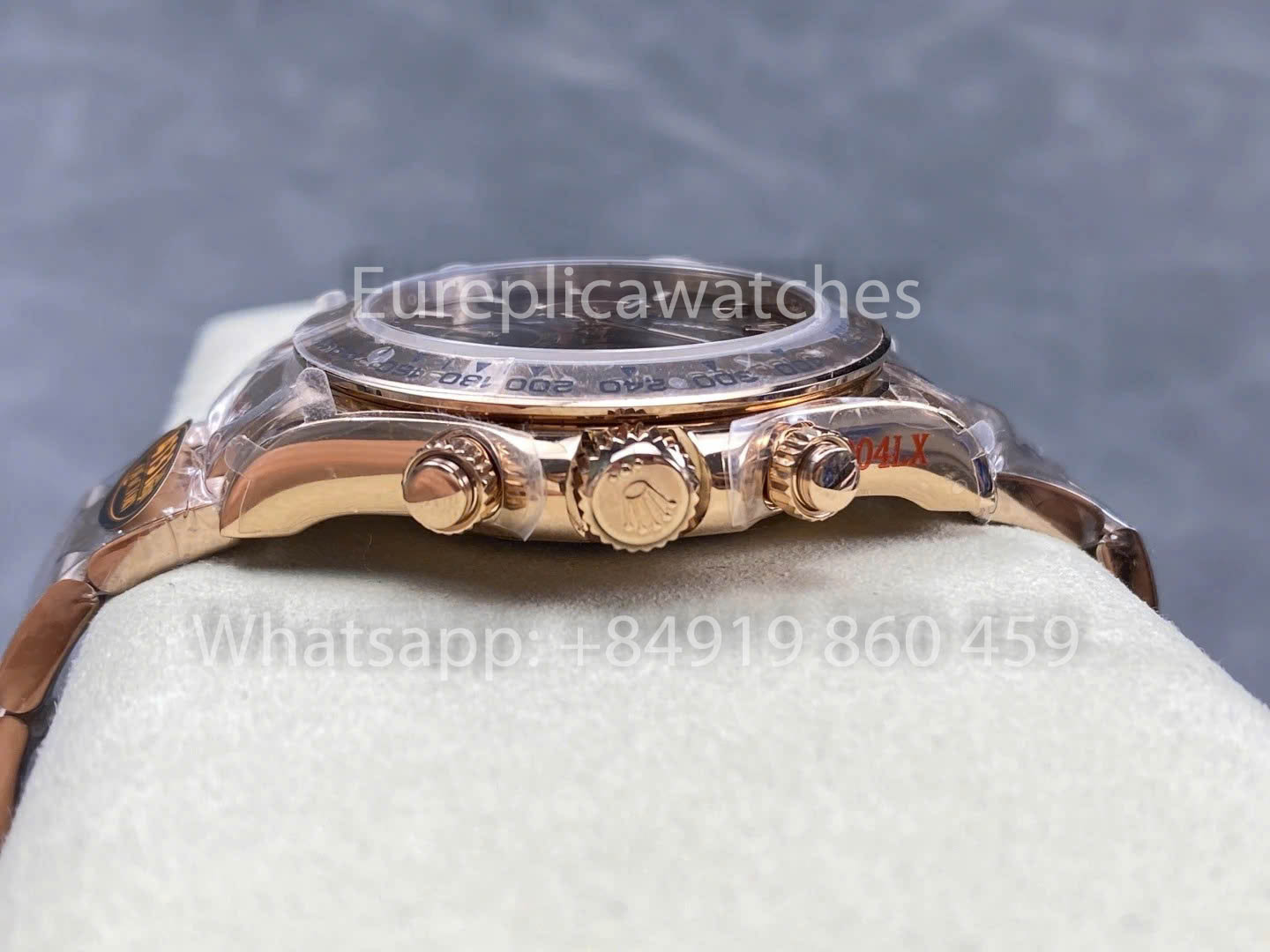Rolex Cosmograph Daytona M126505-0005 QF Factory 1:1 Best Version Chocolate dial Rose gold