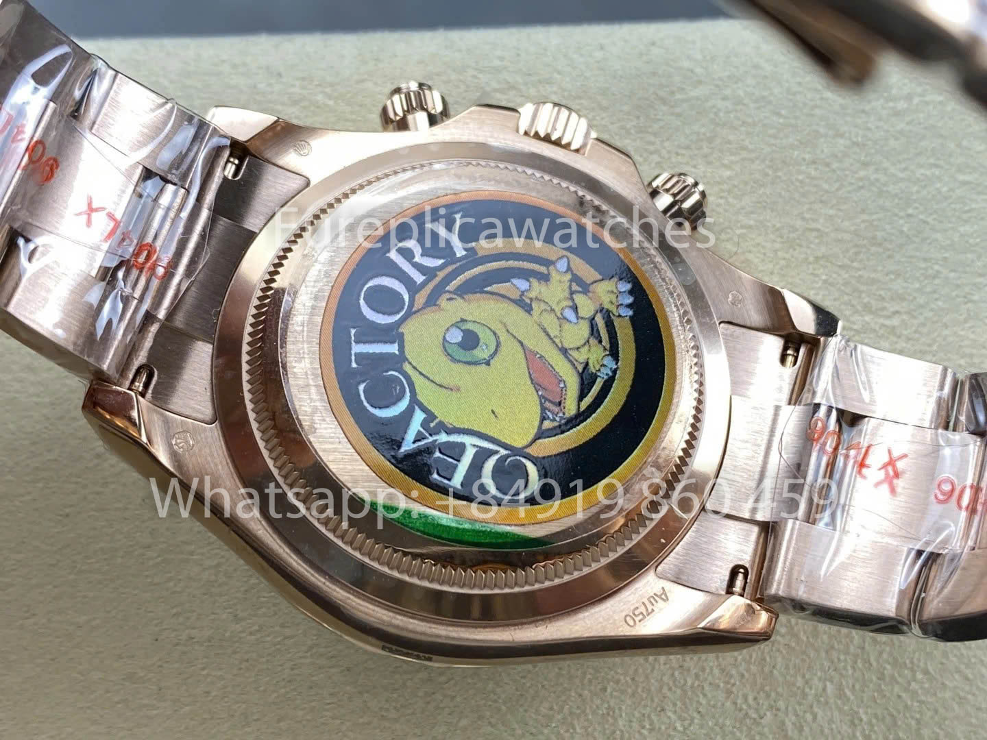 Rolex Cosmograph Daytona M126505-0005 QF Factory 1:1 Best Version Chocolate dial Rose gold