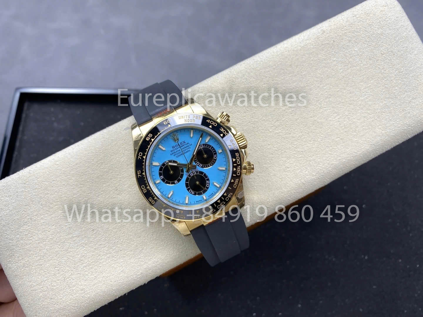 Rolex Cosmograph Daytona M126518LN QF Factory 1:1 Best Version Tiffany Dial Yellow Gold