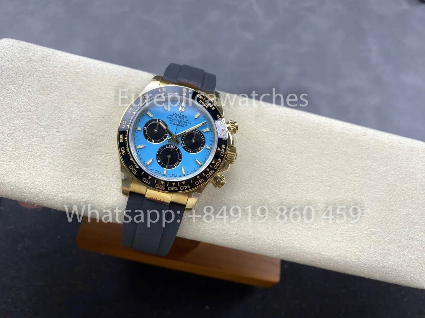 Rolex Cosmograph Daytona M126518LN QF Factory 1:1 Best Version Tiffany Dial Yellow Gold