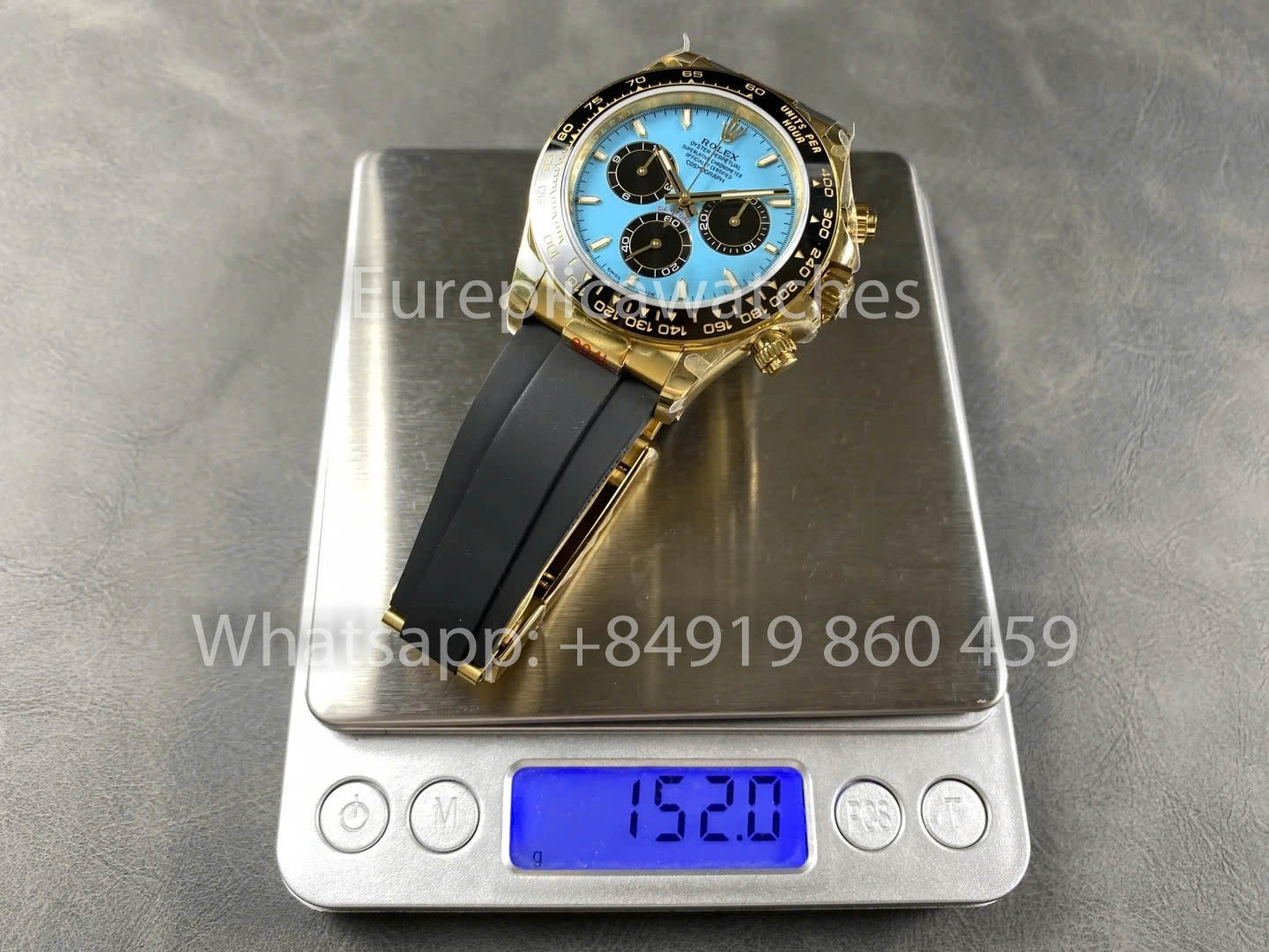 Rolex Cosmograph Daytona M126518LN QF Factory 1:1 Best Version Tiffany Dial Yellow Gold