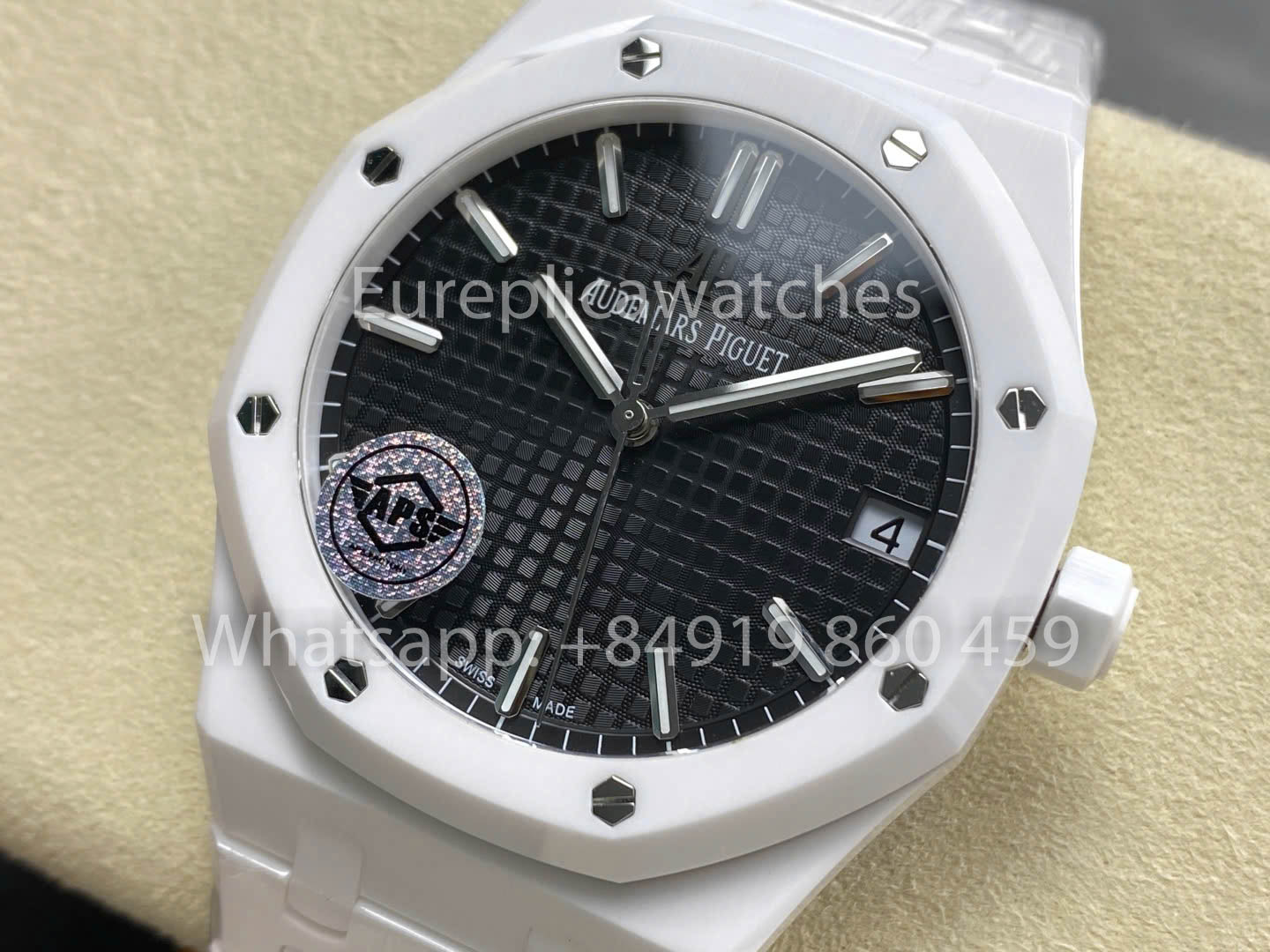 Audemars Piguet Royal Oak 15500ST Schwarzes Zifferblatt 1:1 Beste Version Keramik APS Factory