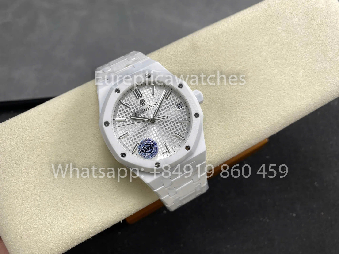 Audemars Piguet Royal Oak 15500ST Weißes Zifferblatt 1:1 Beste Version Keramik APS Factory