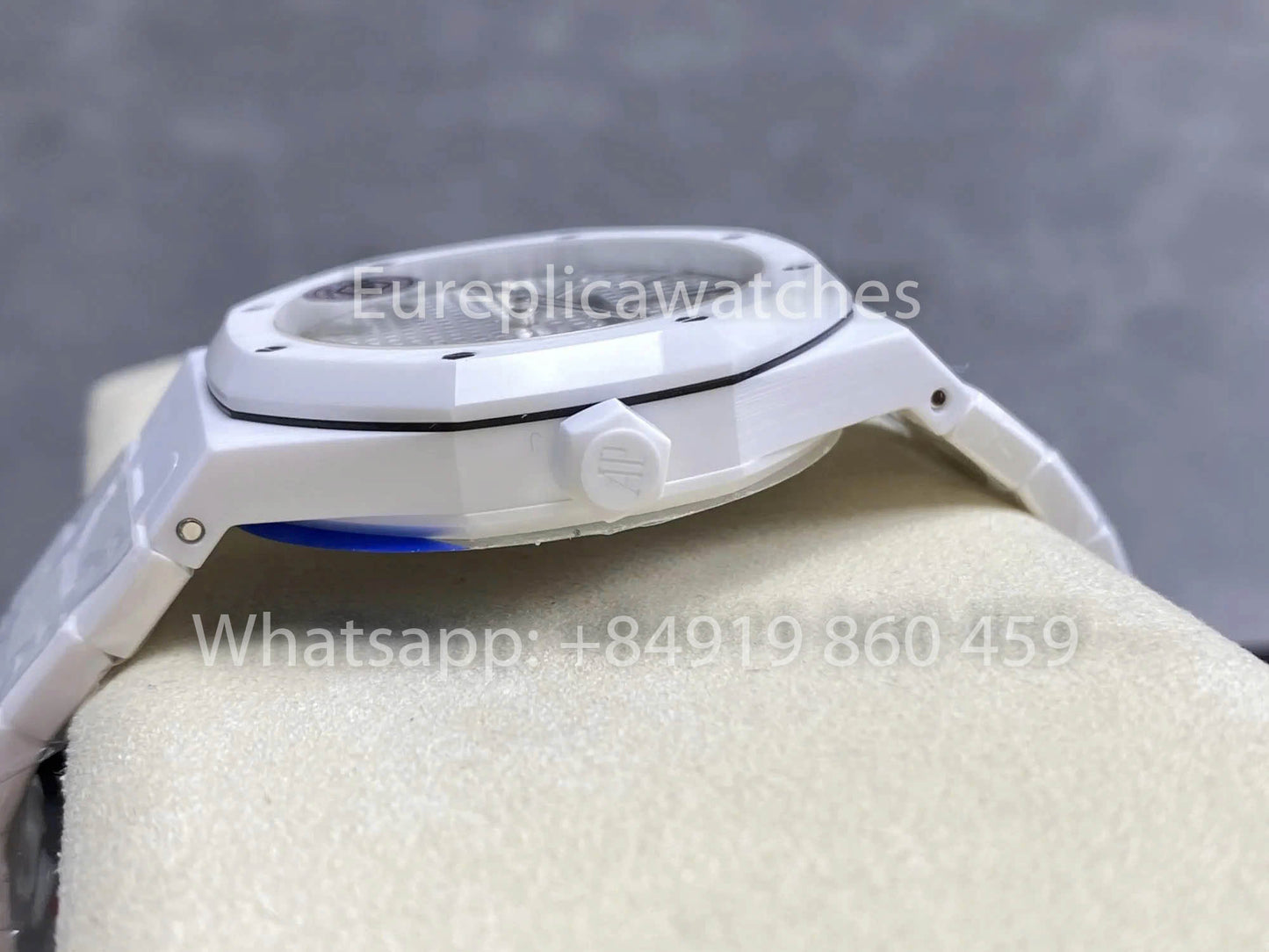 Audemars Piguet Royal Oak 15500ST Weißes Zifferblatt 1:1 Beste Version Keramik APS Factory