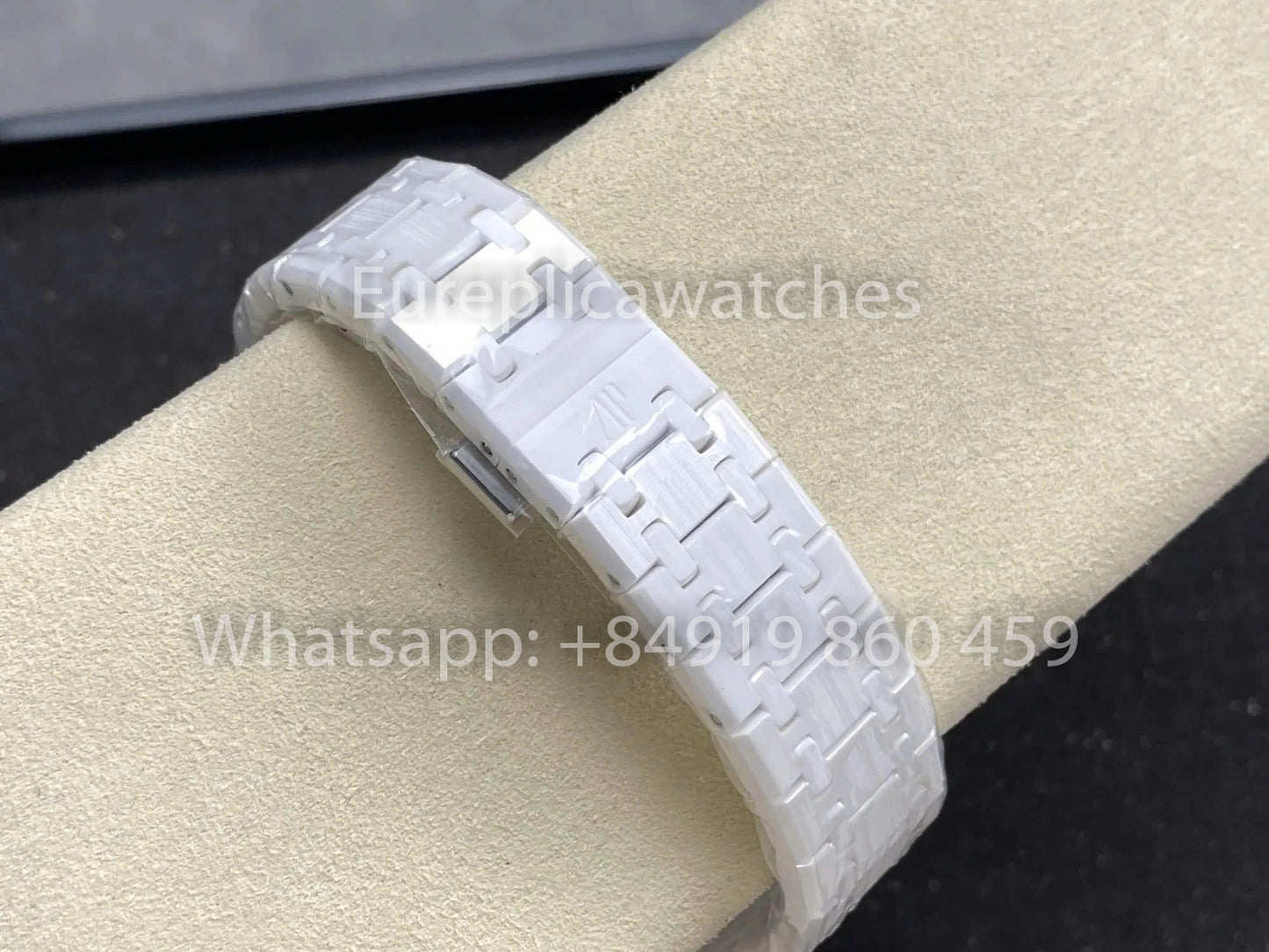 Audemars Piguet Royal Oak 15500ST Weißes Zifferblatt 1:1 Beste Version Keramik APS Factory