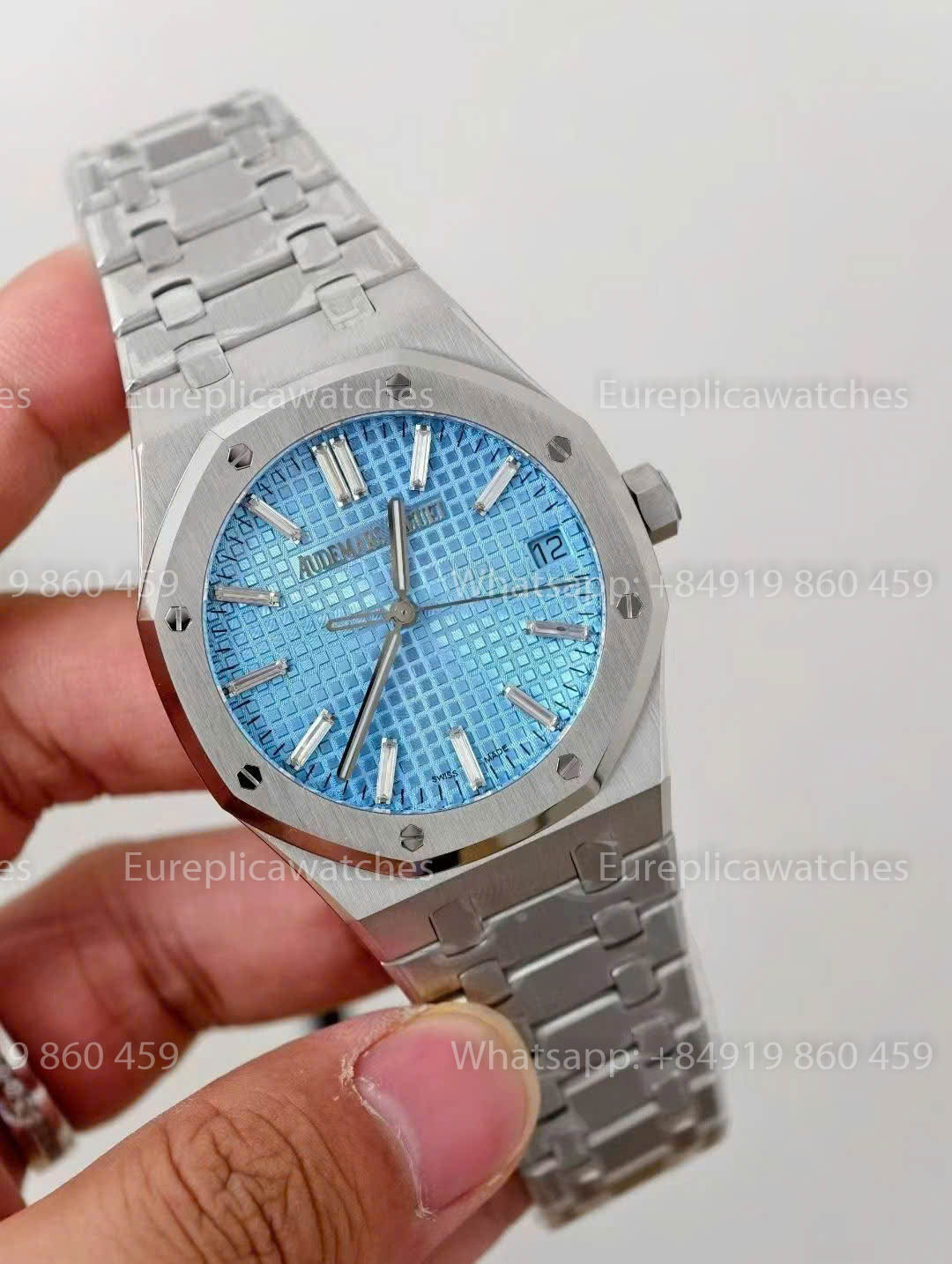 Audemars Piguet Royal Oak 15510ST Grande Tapisserie Cadran Bleu Fumé 1:1 Meilleure Version ZF Factory