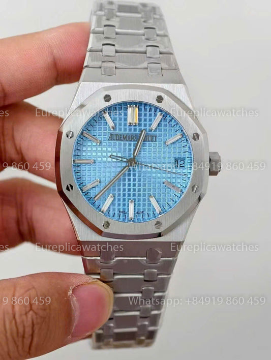 Audemars Piguet Royal Oak 15510ST Grande Tapisserie Smoky Blue Dial 1:1 Best Version ZF Factory