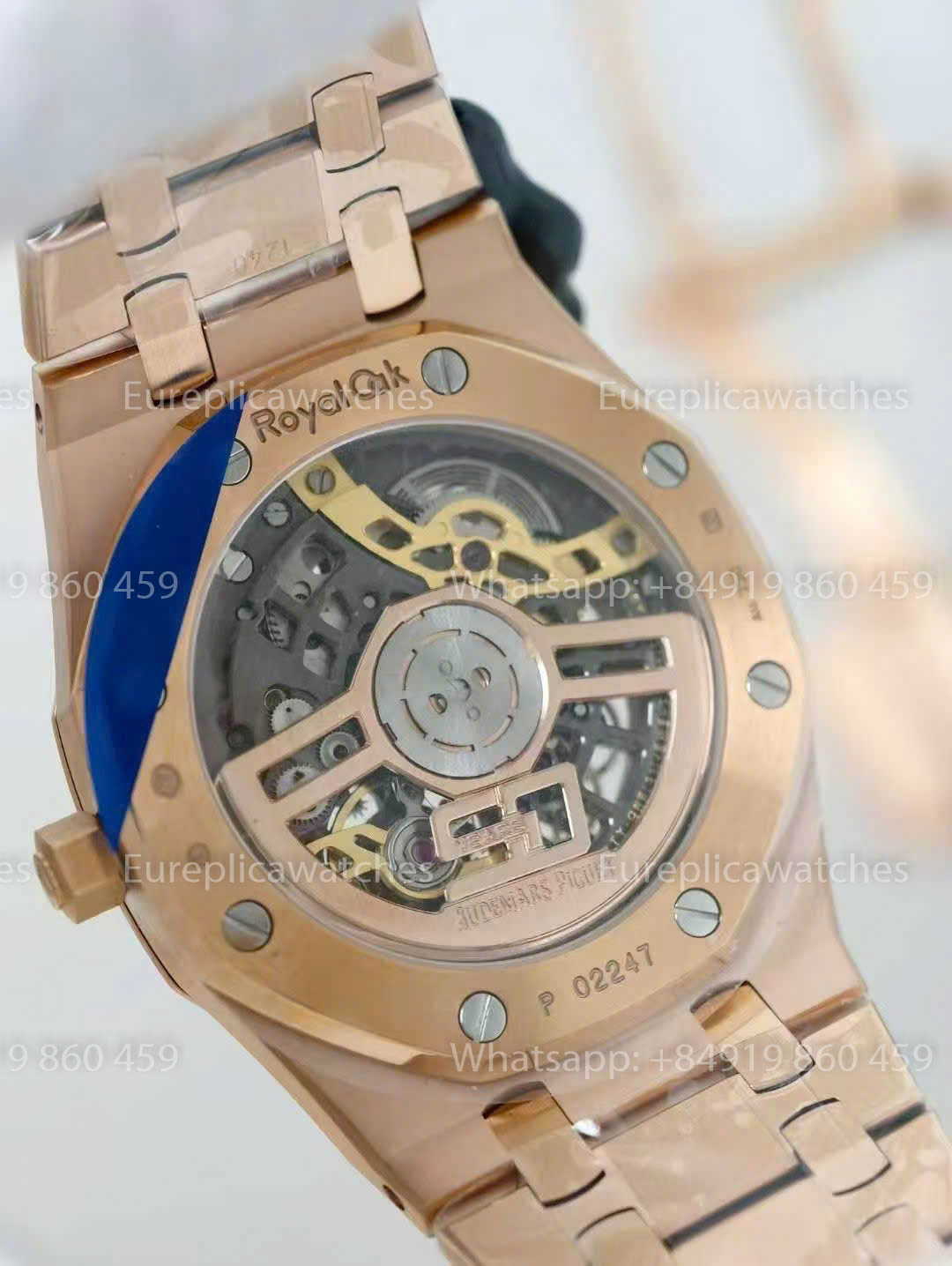 Audemars Piguet Royal Oak 16204OR.OO.1240OR.01 Skeleton Dial 1:1 Beste Version ZF Factory