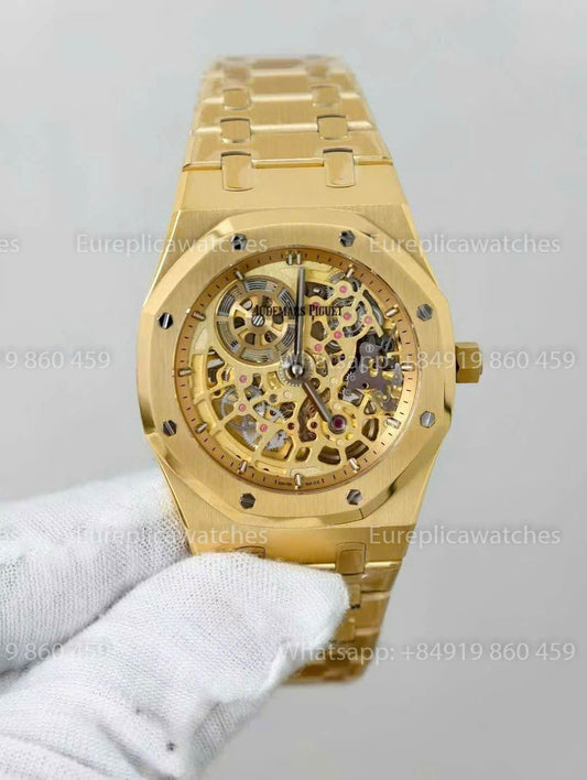 Audemars Piguet Royal Oak 16204BA.OO.1240BA.01 Skeleton Dial 1:1 Best Version ZF Factory
