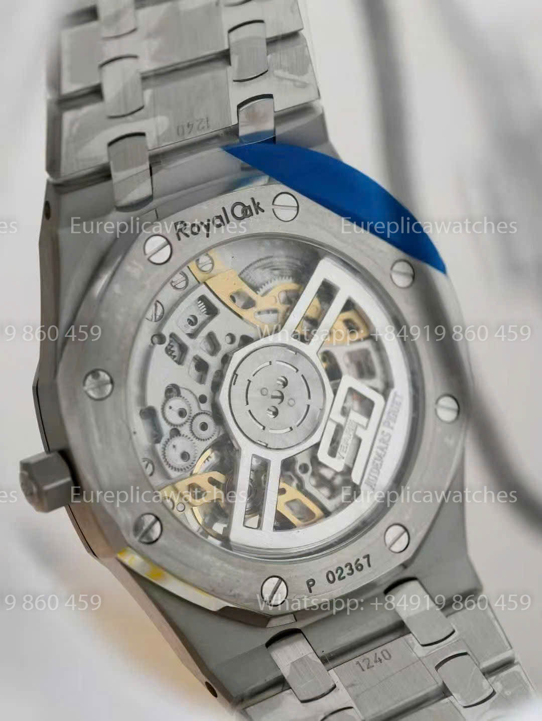 Audemars Piguet Royal Oak 16204ST.OO.1240ST.01 Skeleton Dial 1:1 Beste Version ZF Factory