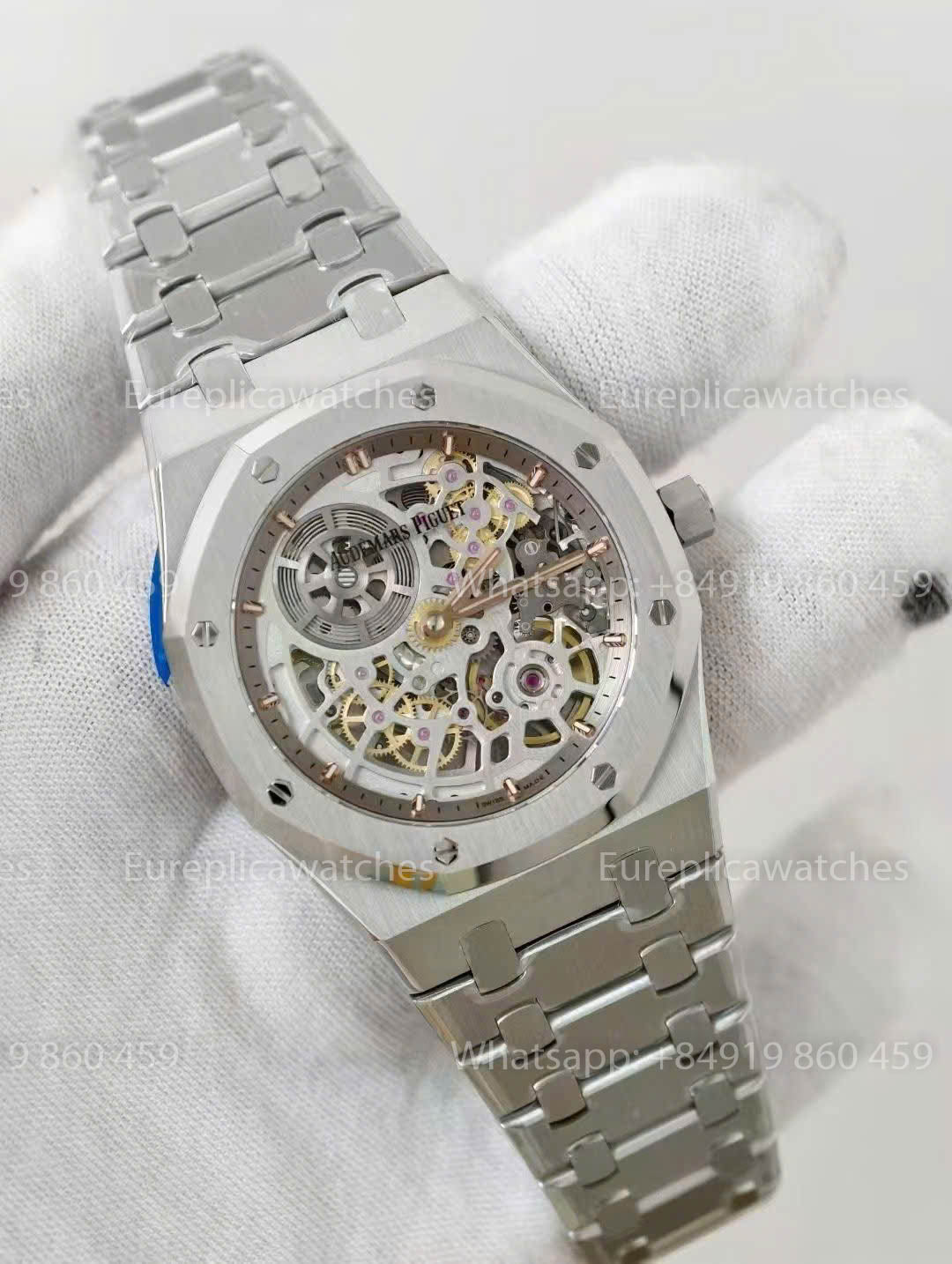 Audemars Piguet Royal Oak 16204ST.OO.1240ST.01 Skeleton Dial 1:1 Beste Version ZF Factory