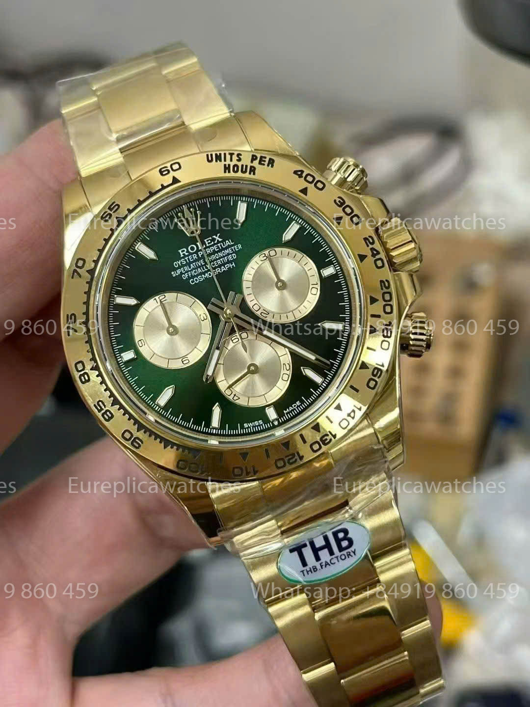 Rolex Cosmograph Daytona M126508-0008 John Mayer 2.0 Gegengewicht 1:1 Beste Version THB Factory