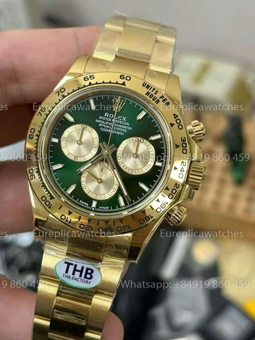 Rolex Cosmograph Daytona M126508-0008 John Mayer 2.0 Gegengewicht 1:1 Beste Version THB Factory