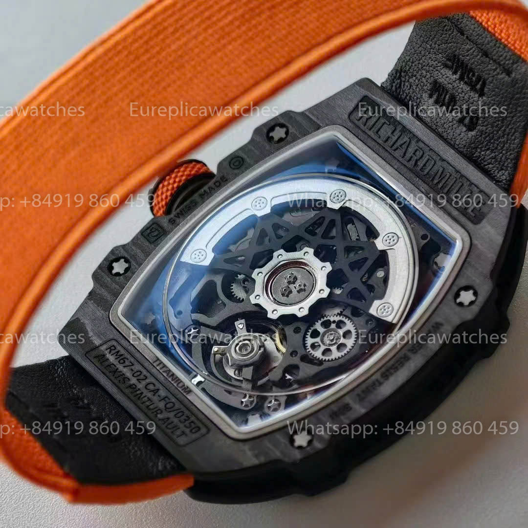 Replica Richard Mille RM67-02 McLaren TPT Lando Norris 1:1 Beste Version VAF Factory