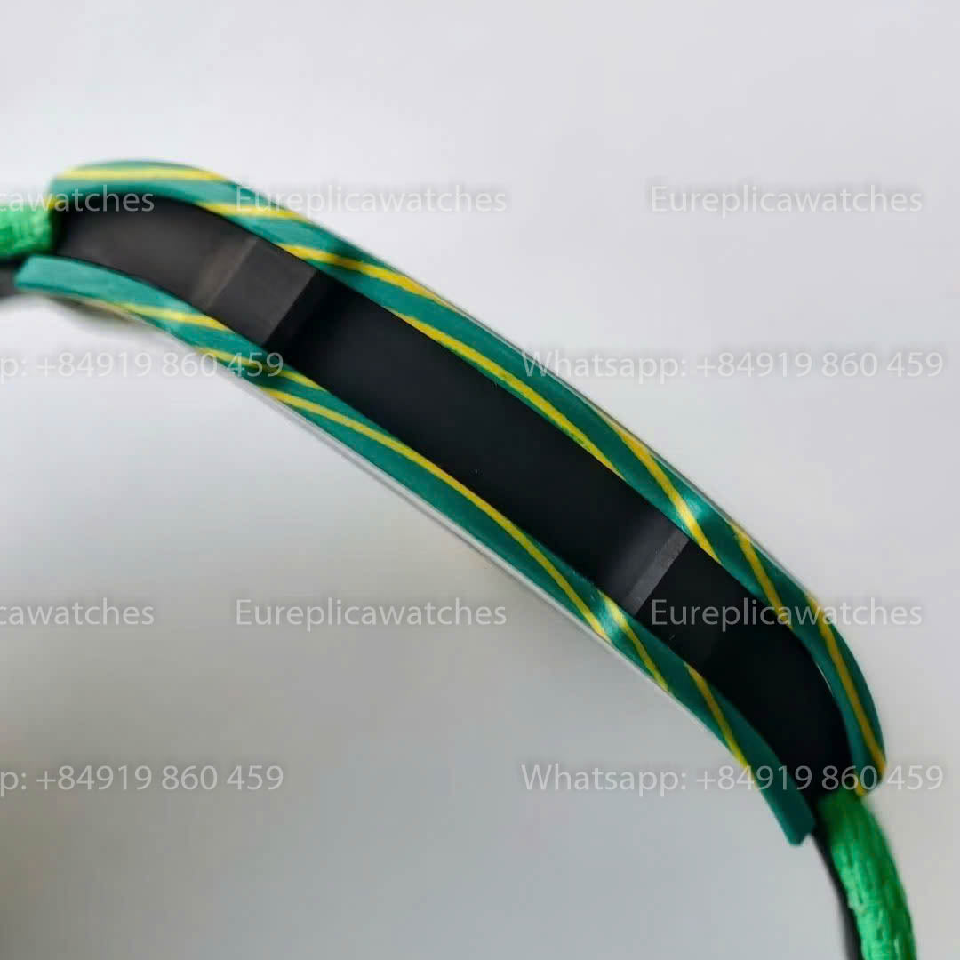 Réplique Richard Mille RM67-02 Wayde van Niekerk 1:1 Meilleure version VAF Factory Green NTPT Carbon