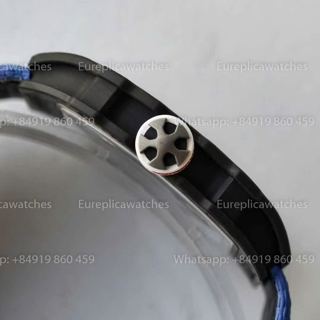 Réplique Richard Mille RM67-02, cadran France, version 1:1, meilleure version, usine VAF, bracelet en carbone noir et bleu