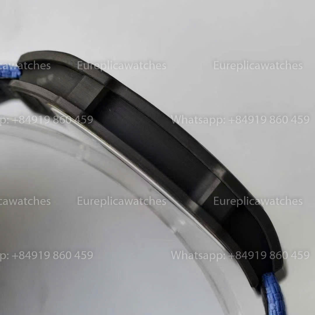 Réplique Richard Mille RM67-02, cadran France, version 1:1, meilleure version, usine VAF, bracelet en carbone noir et bleu